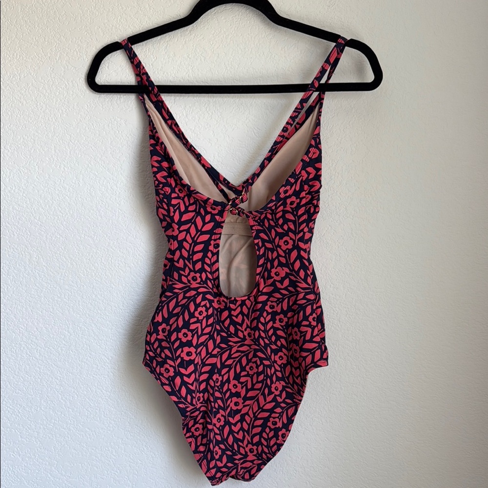 Kids One Piece Swimsuit - Pink and Black - Picture 10 of 11